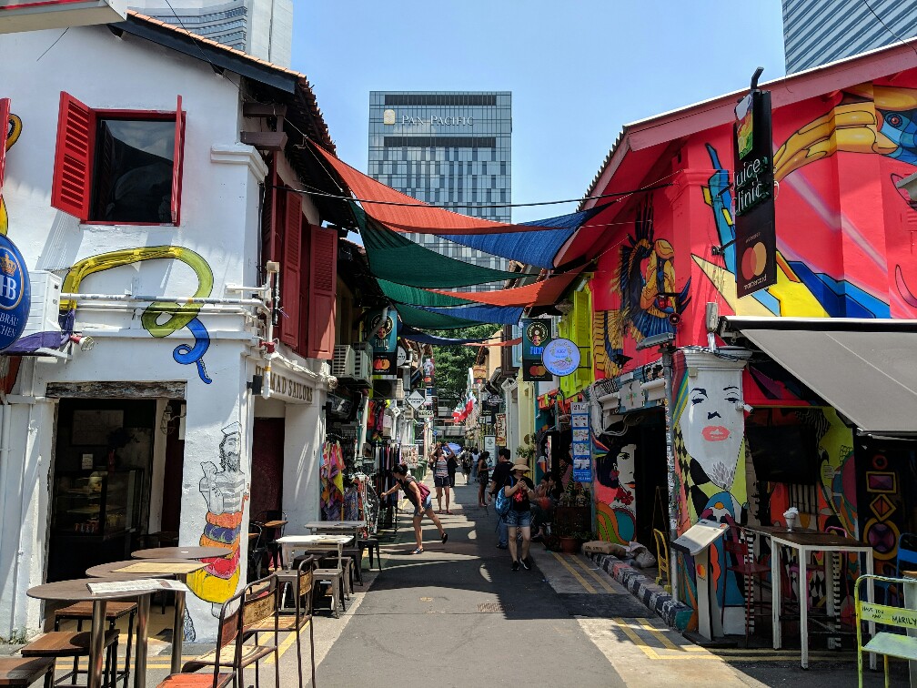 Ruelle de Kampong Glam Singapour