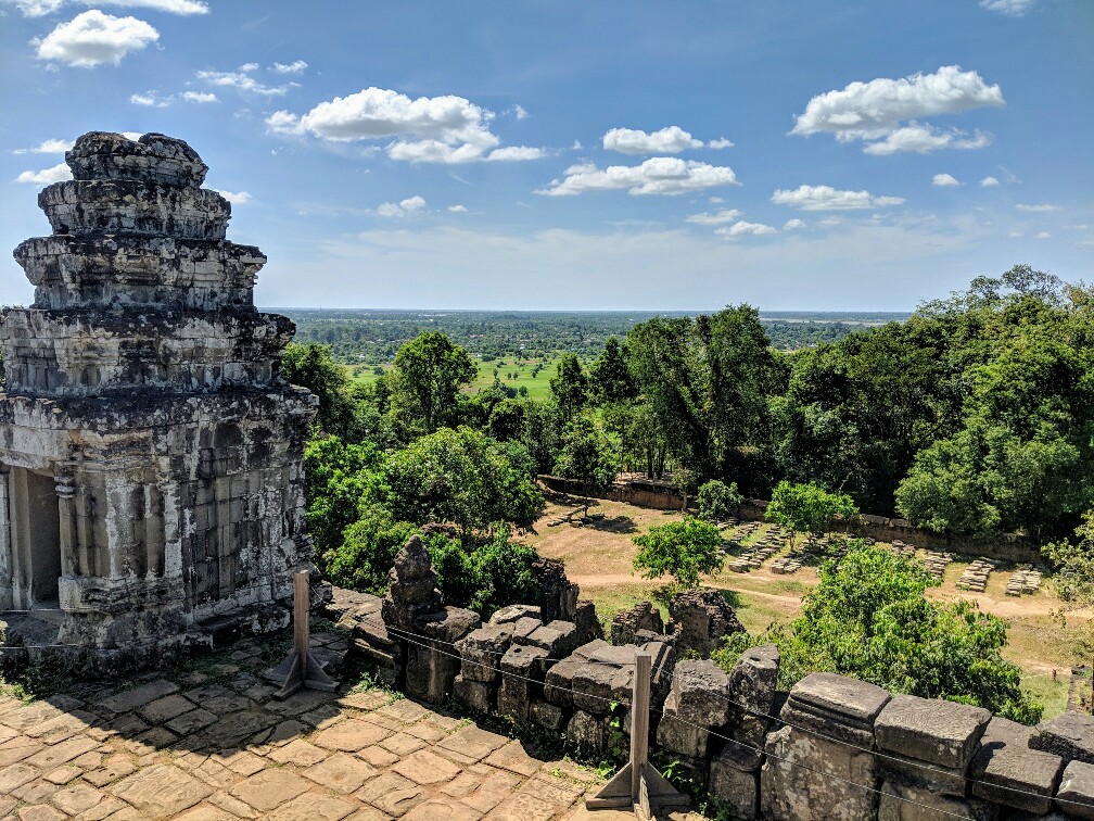 Vue depuis le temple de Phnom Bakheng