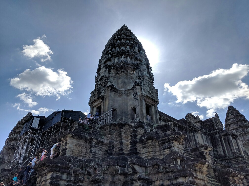 Tour principale du temple d'Angkor Wat, Cambodge