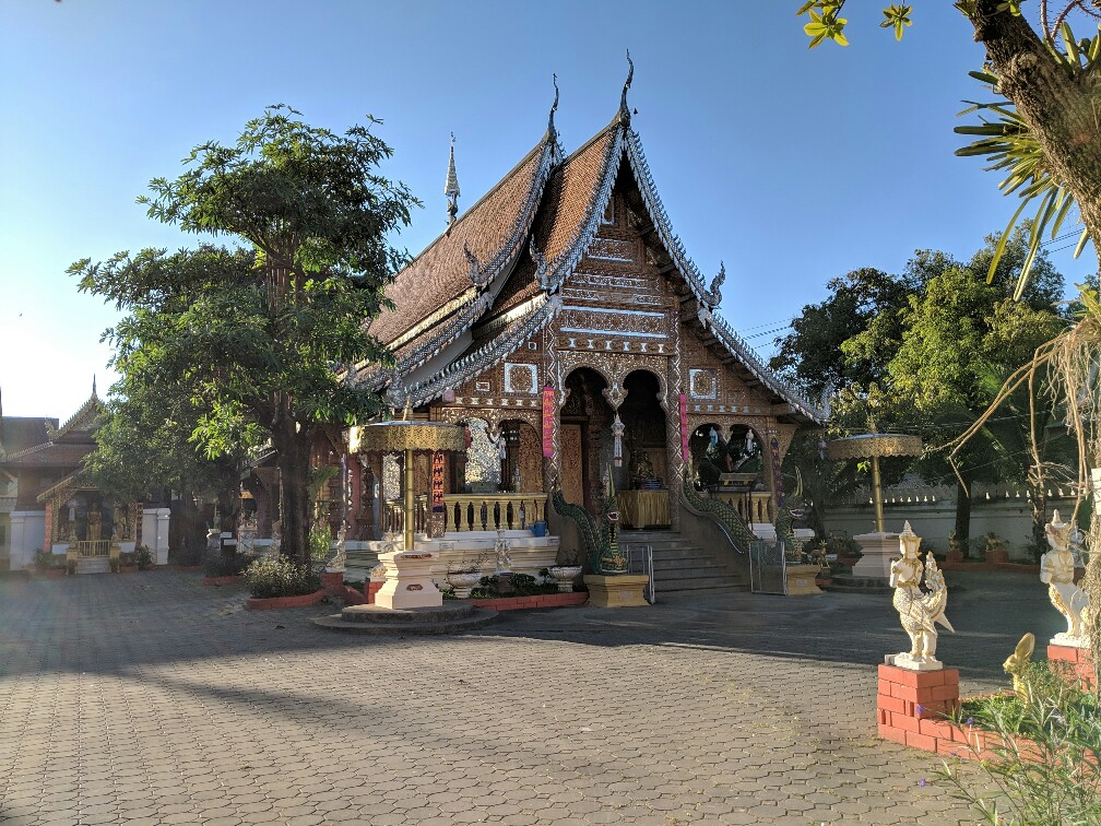 Temple de Rachamontian à Chiang Mai, Thailande