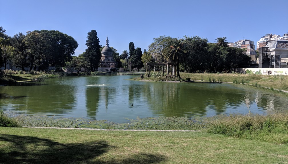 Étang dans l'Eco Parc de Buenos Aires