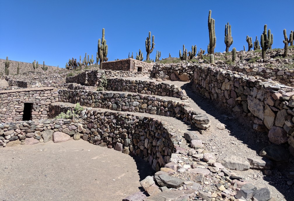 Ruines du Pucara de Tilcara en Argentine