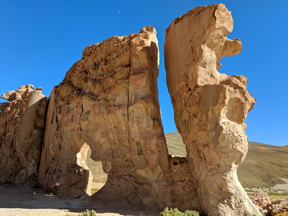 Grandes roches de forme bizarre à la Cité de pierre