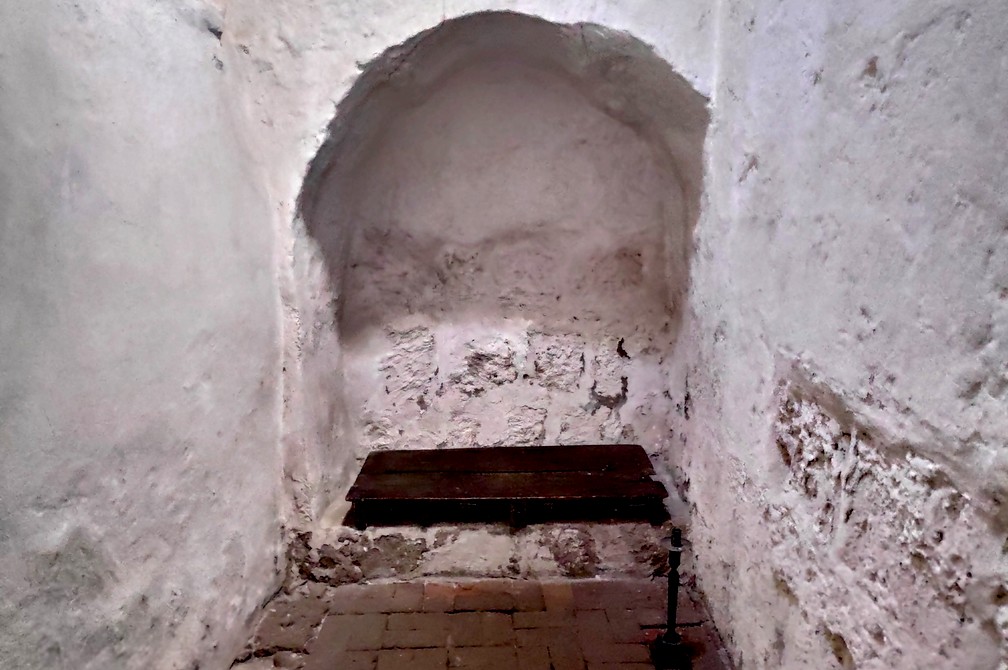 Chambre très dépouillée au couvent de Santa Catalina à Arequipa
