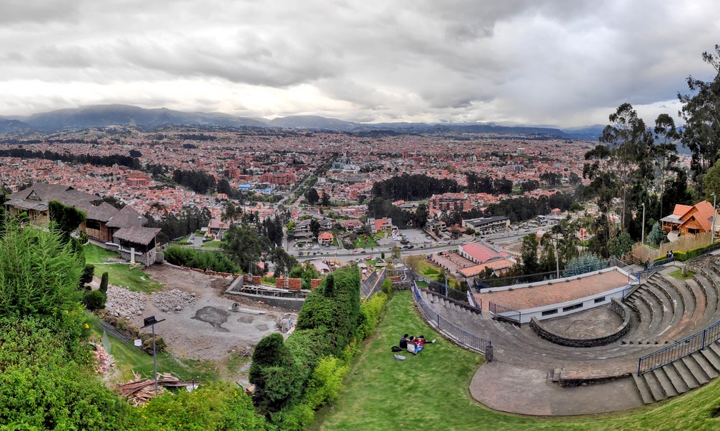 Panorama sur Cuenca depuis le mirador Turi