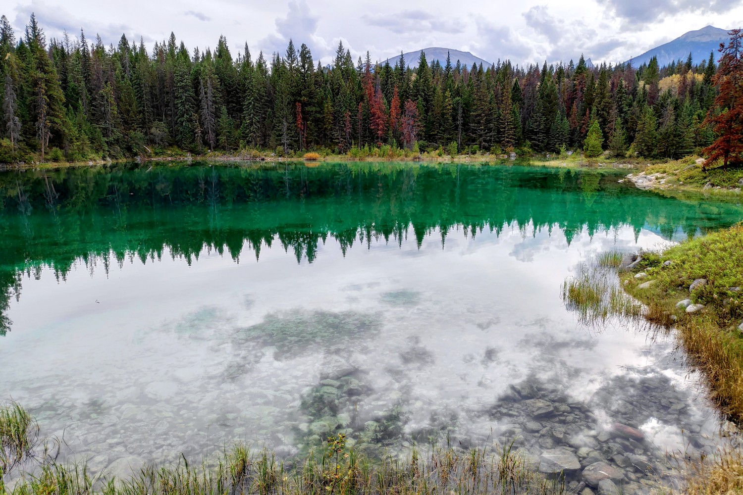 4e lac du Five Lakes Trail de Jasper