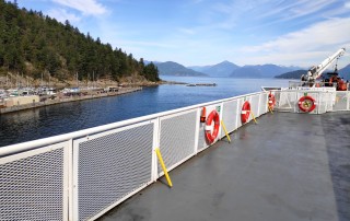 Pont d'un BC ferry